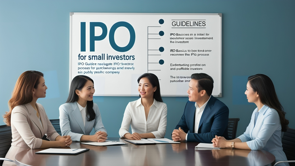 Step-by-step IPO process for small investors.