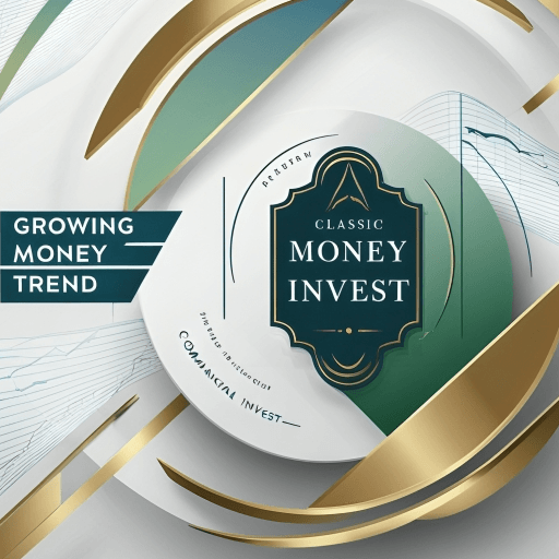 Money Invest Trend Logo - Classic and Professional Design Representing Financial Growth and Investment Opportunities